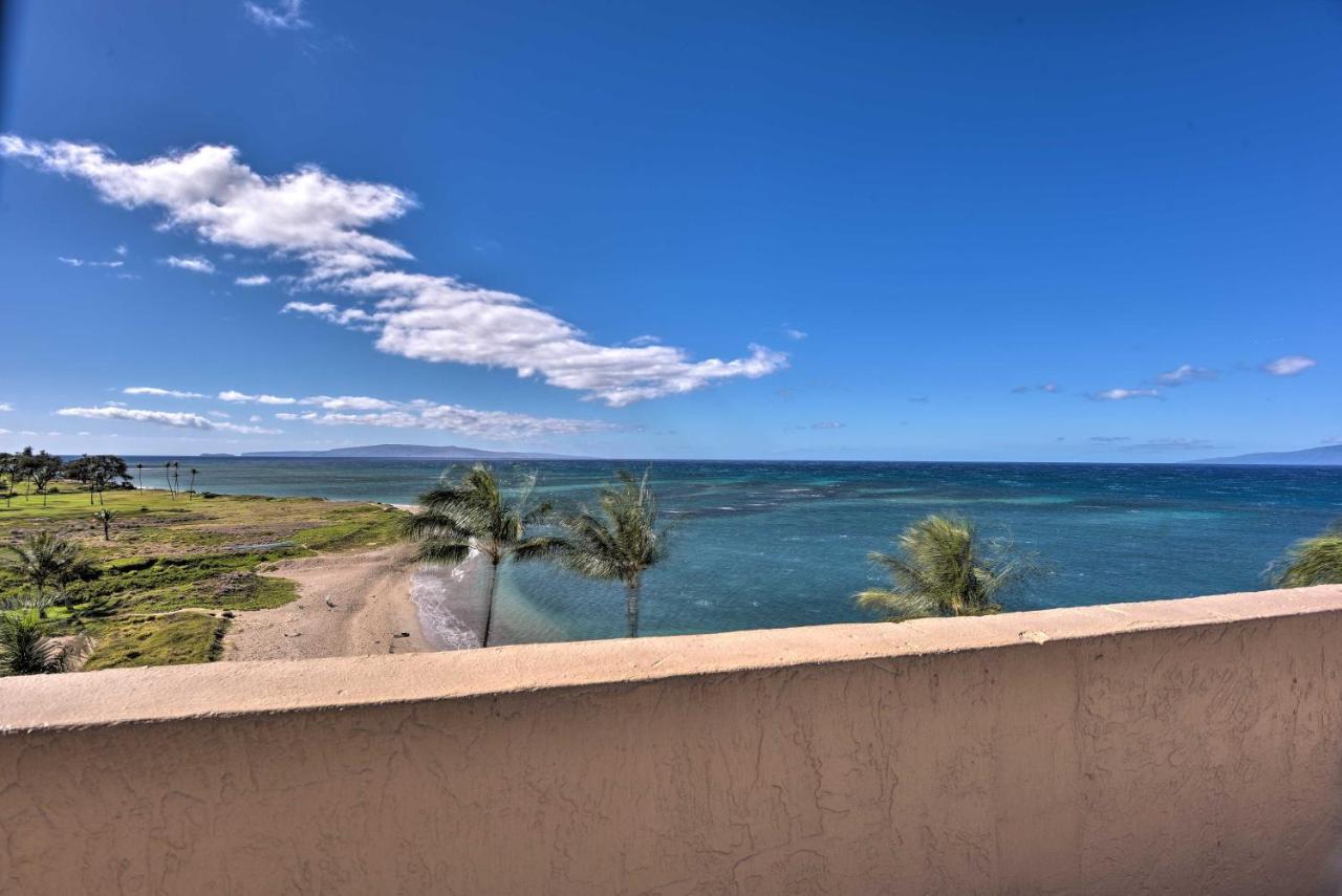 Beachfront Kihei Sanctuary With Lanai And Ocean Views! Exteriör bild