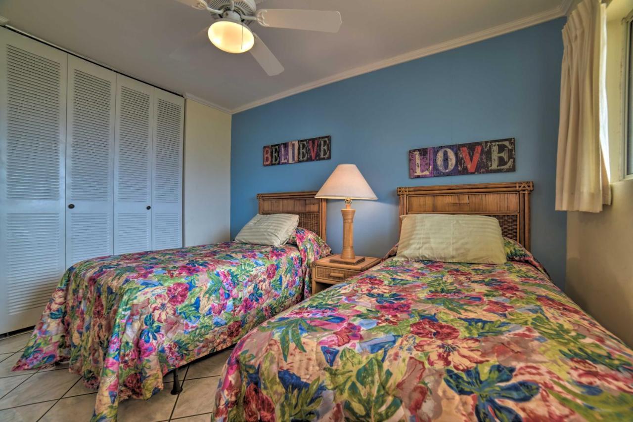 Beachfront Kihei Sanctuary With Lanai And Ocean Views! Exteriör bild